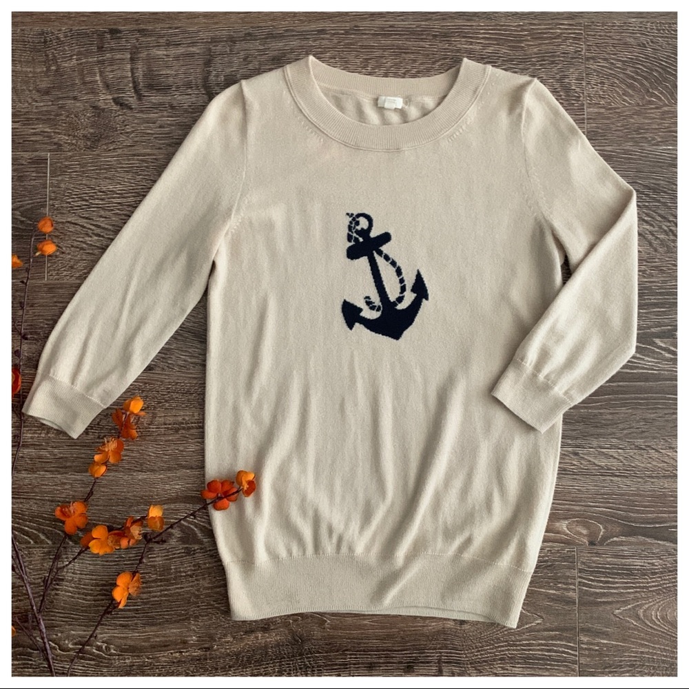 J.Crew Factory 2 Anchor Intarsia Charley Knits Set - Picture 6 of 9
